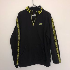 Black/ Neon Vans Sweatshirt